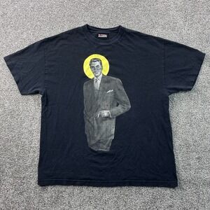The Hundreds Shirt Mens XL‎ Black Classic Dressed Spy James Bond